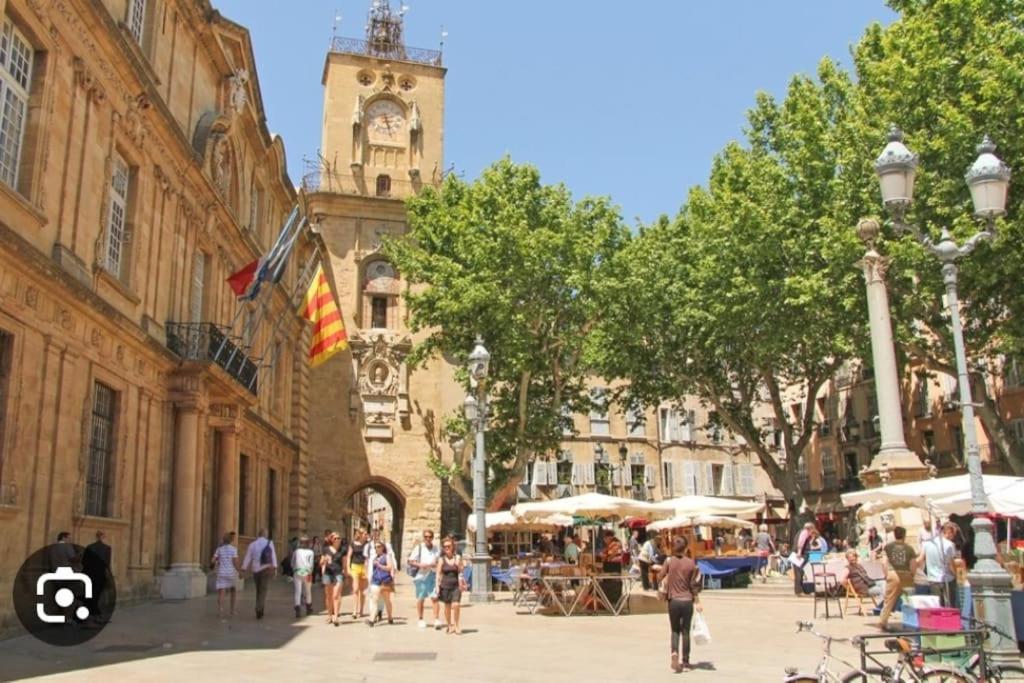 Joli T2 Lumineux Avec Balcon Et Wifi - Proche Cv Apartment Aix-en-Provence Bagian luar foto